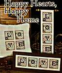 Click for more details of Happy Hearts, Happy Home (cross stitch) by Stoney Creek