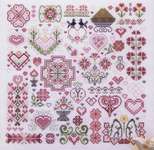 Click for more details of Hearts of the Kingdom (cross stitch) by Rosewood Manor