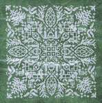 Click for more details of Holly Jolly Mandala (cross stitch) by Ink Circles