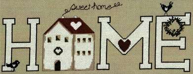 Click for more details of Home Sweet Home (cross stitch) by Imaginating
