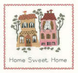 Click for more details of Home Sweet Home (cross stitch) by Zweigart Fabrics