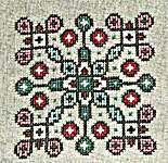 Click for more details of Hopscotch (cross stitch) by Ink Circles