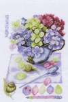 Click for more details of Hortensia (cross stitch) by Marjolein Bastin