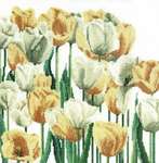 Click for more details of Host of Tulips (cross stitch) by Thea Gouverneur
