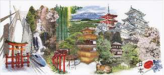 Click for more details of Japan (cross stitch) by Thea Gouverneur