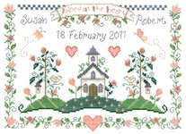 Click for more details of Joined at the Heart (cross stitch) by Imaginating
