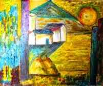 Click for more details of Landscape with Cubism (oil on canvas) by gianbencio