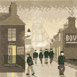 Click for more details of Late Shift (cross stitch) by Phil Smith
