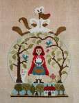 Click for more details of Le Petit Chaperon Rouge (Little Red Riding Hood) (cross stitch) by Jardin Prive