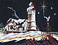 Click for more details of Lighthouse of Christmas III (cross stitch) by Stoney Creek