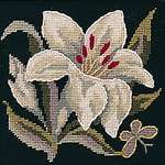 Click for more details of Lily Mini Kit (tapestry) by Glorafilia