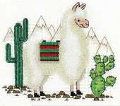 Click for more details of Llama (cross stitch) by Panna