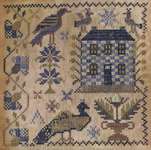 Click for more details of Loose Feathers - All the Hills Echoed (cross stitch) by Blackbird Designs