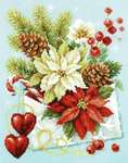 Click for more details of Merry Christmas (cross stitch) by Magic Needle