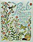Click for more details of Miracles Happen (cross stitch) by Stoney Creek