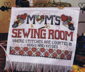 Click for more details of Mom's Sewing Room (cross stitch) by Stoney Creek