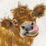 Click for more details of Moo (cross stitch) by Bothy Threads