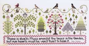 Click for more details of Music amongst the Trees (cross stitch) by Rosewood Manor