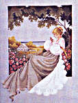 Click for more details of Nantucket Rose (cross stitch) by Lavender & Lace