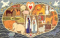 Click for more details of Noah's Ark (cross stitch) by Ginger & Spice