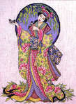 Click for more details of Oriental Grace (cross stitch) by Design Works