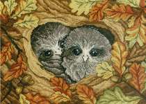 Click for more details of Owls (cross stitch) by MP Studios