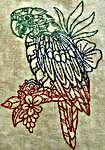 Click for more details of Parrot (cross stitch) by Salty Stitcher Designs