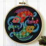 Click for more details of Pisces (cross stitch) by Satsuma Street
