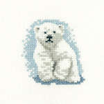 Click for more details of Polar Bear Cub (cross stitch) by Sue Ryder