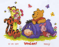 Disney Baby Sampler Cross Stitch Kits