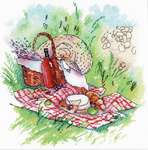 Click for more details of Provence Picnic (cross stitch) by MP Studios