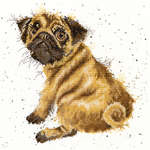 Click for more details of Pug (cross stitch) by Bothy Threads