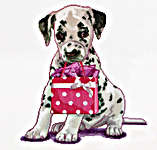 Click for more details of Puppy Went Shopping (cross stitch) by Thea Gouverneur