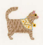 Click for more details of Rock Cat (cross stitch) by Lanarte
