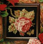 Click for more details of Rose Mini Kit (tapestry) by Glorafilia