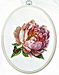 Click for more details of Rozella Peony (cross stitch) by Luca - S
