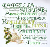 Click for more details of Sampler of Tea (cross stitch) by Thea Gouverneur