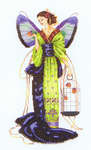 Click for more details of September's Sapphire Fairy (cross stitch) by Mirabilia Designs