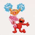 Click for more details of Sesame Street Dancing (cross stitch) by Thea Gouverneur