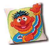Click for more details of Sesame Street - Ernie Cushion Front (tapestry) by Thea Gouverneur