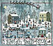 Click for more details of Sleigh Ride (cross stitch) by Praiseworthy Stitches