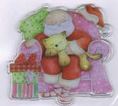 Click for more details of Special Delivery Clear Stamps - Snoozing Santa (stamps) by Helz Cuppleditch
