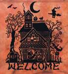 Click for more details of Spooky Welcome  (cross stitch) by Stoney Creek