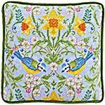 Click for more details of Spring Blue Tits Tapestry (tapestry) by Bothy Threads