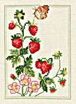 Click for more details of Strawberry (cross stitch) by Permin of Copenhagen