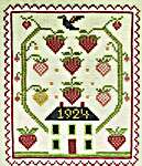 Click for more details of Strawberry Dream (cross stitch) by Carriage House Samplings