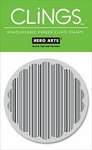 Click for more details of Striped Circle Unmounted Cling Rubber Stamp (stamps) by Hero Arts