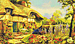 Click for more details of Summer Cottage (cross stitch) by Kustom Krafts