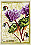 Click for more details of Sweetbriar and Cyclamen (cross stitch) by Stoney Creek