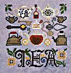 Click for more details of Tea Time (cross stitch) by Ink Circles